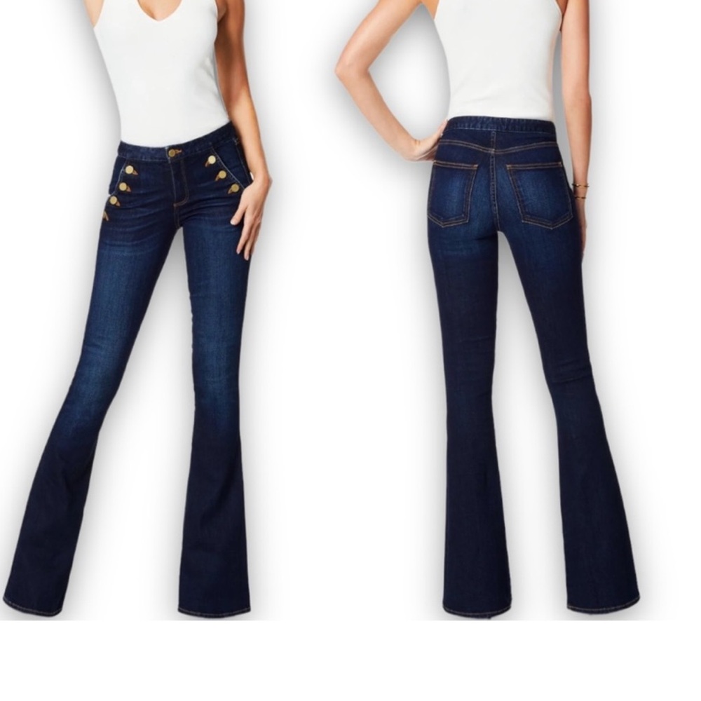 Ramy Brook Dark Blue Flare Jeans
